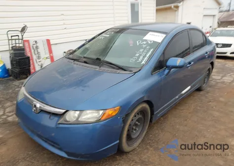 2008 Honda Civic Lx z USA, uszkodzony, nr VIN 1HGFA16538L087579